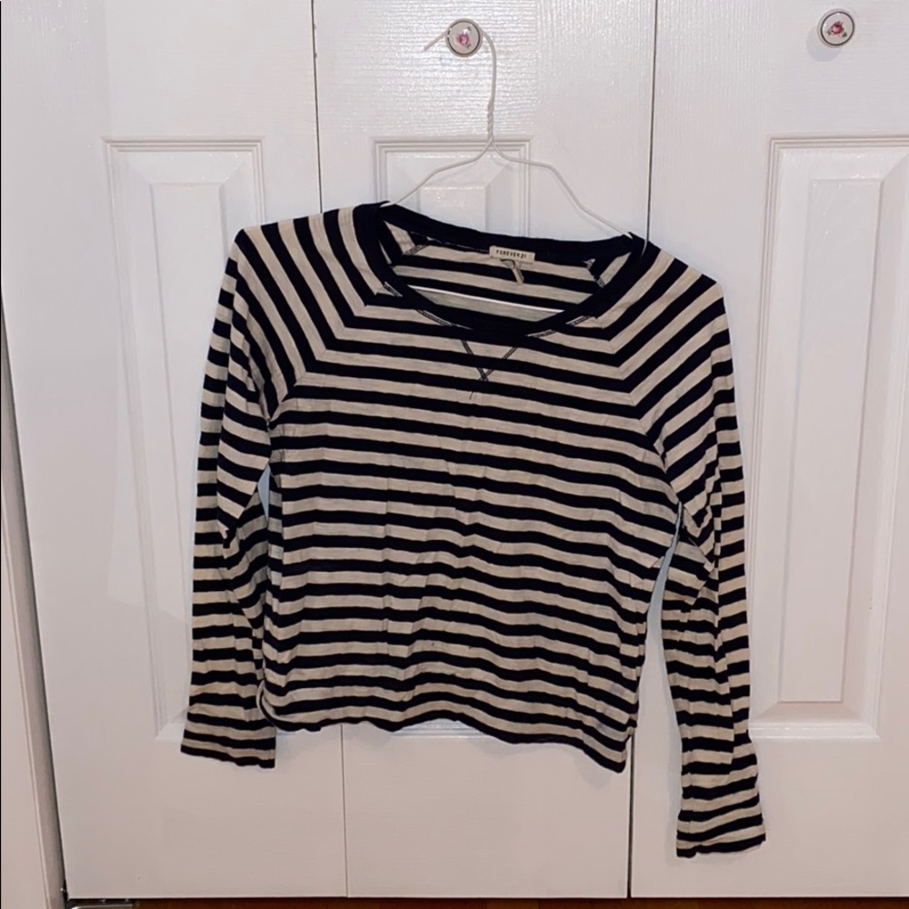 Striped Long Sleeve Tee